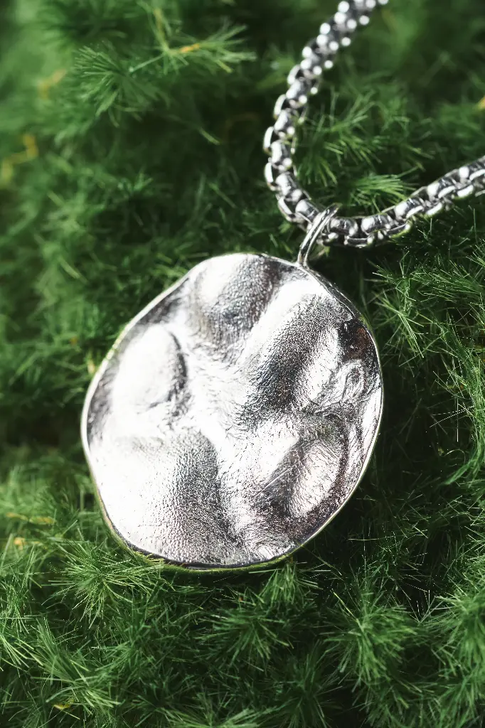 紋印系列｜掌紋吊墜