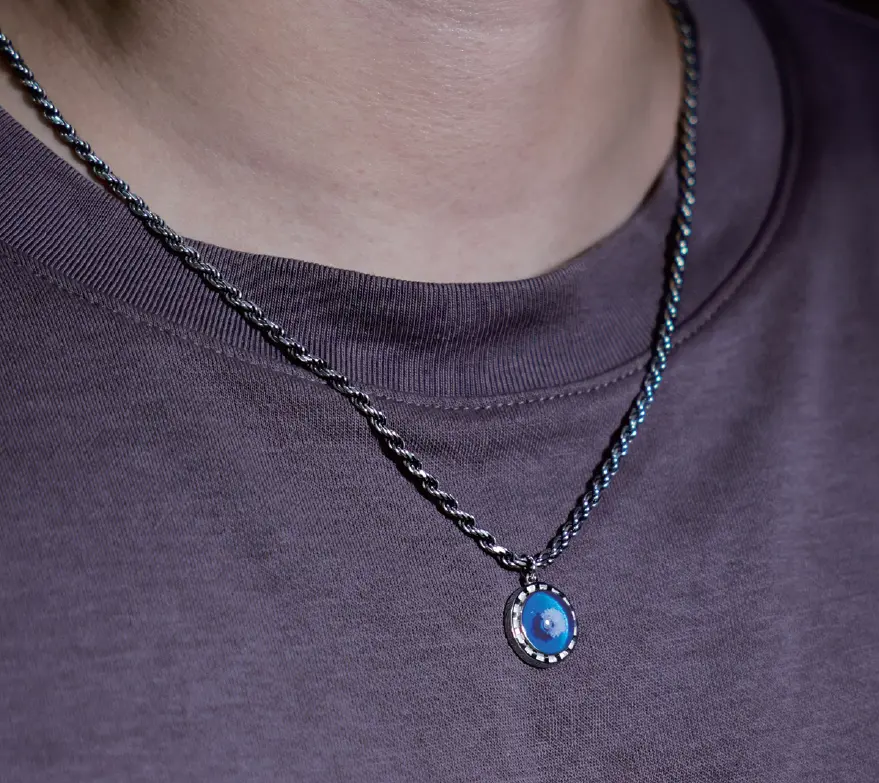 台灣製造｜純銀時刻項鍊 