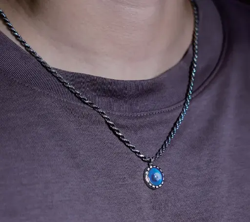 台灣製造｜純銀時刻項鍊 